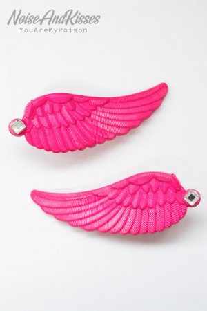 XTS Twin Wings Hair Pin Set (5 Colors) - YOUAREMYPOISON