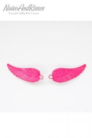 【会員限定0円】XTS Twin Wings ヘアピン セット Deep Pink