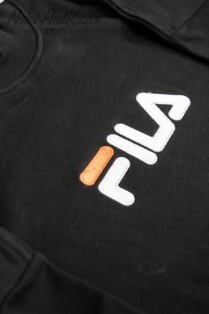 FILA Mock Neck Big Sweatshirt Back