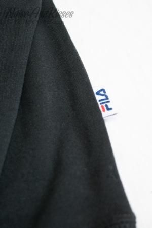 FILA Mock Neck Big Sweatshirt Back