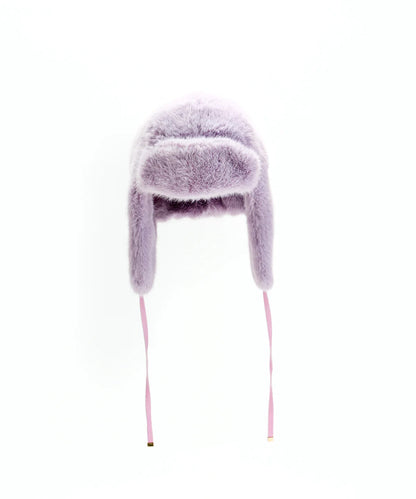 ME Fur Flight Cap PURPLE