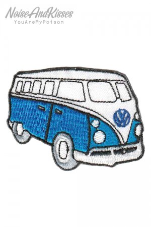 Volkswagen Car Side ワッペン パッチ L.Blue