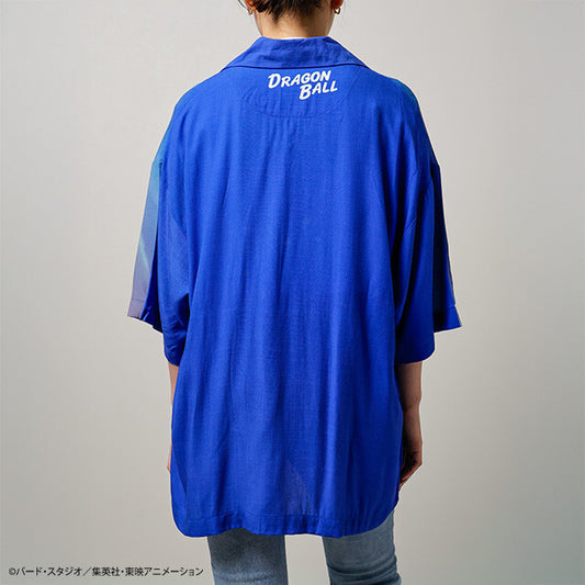 ドラゴンボールZ  モーニングカメハウス  アロハシャツ BLUE