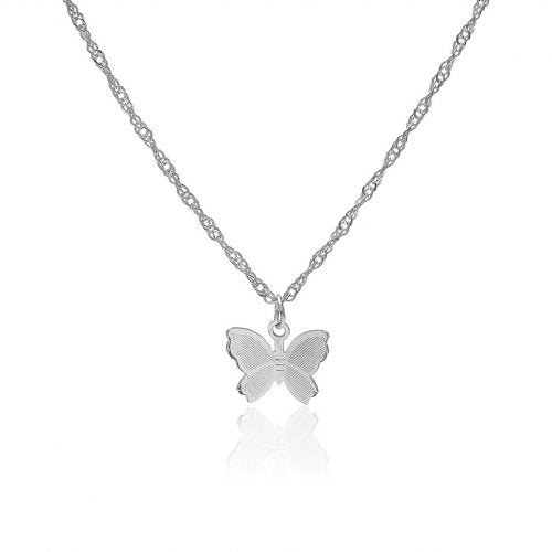 Point Butterfly ネックレス SILVER