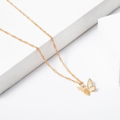 【会員限定0円】Point Butterfly ネックレス GOLD