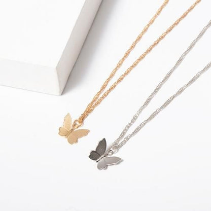 【会員限定0円】Point Butterfly ネックレス GOLD