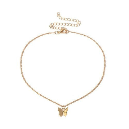 【会員限定0円】Point Butterfly ネックレス GOLD