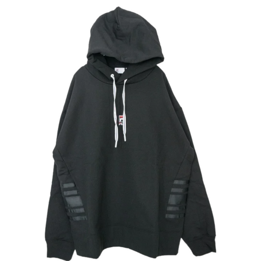 FILA HERITAGE Side Line Hoodie Black FM9782 - YOU ARE MY POISON