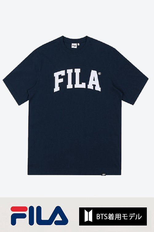 FILA BTS Model T-shirt BLACK