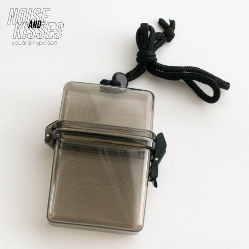 Plastic Clear Case BLACK