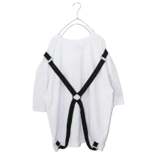 ACDC RAG Parachute Harness S/S Sweatshirt (White) - YOUAREMYPOISON
