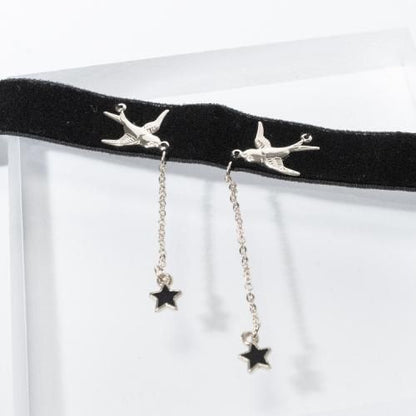 【会員限定0円】Birds Star チョーカー BLACK