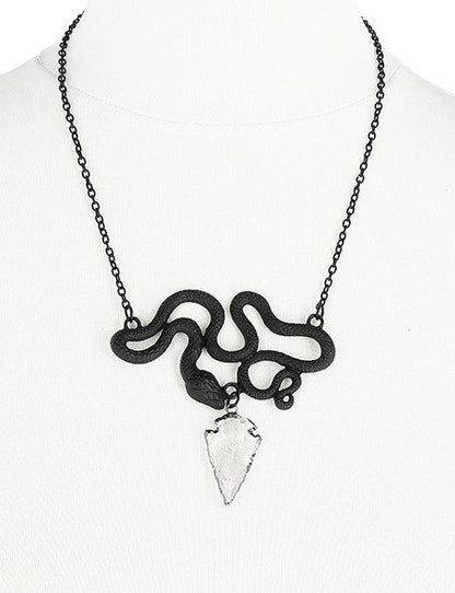 Restyle ENTWINE Necklace BLACK