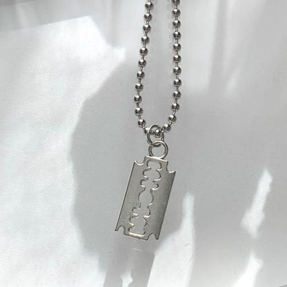【会員限定0円】Razor Chain Necklace SILVER シルバー