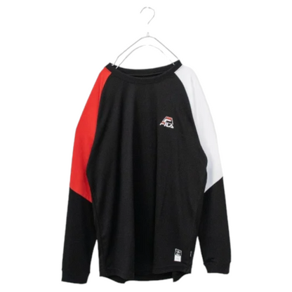 FILA Basketball Crew Neck Long T-Shirt BLACK