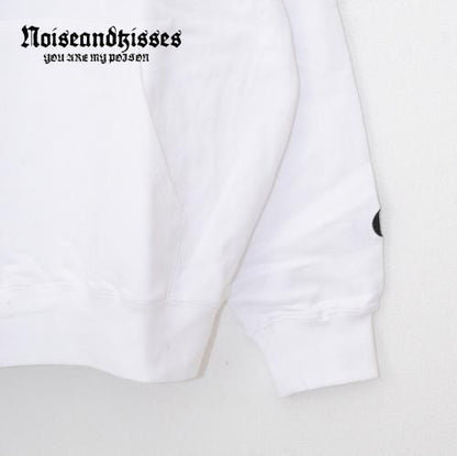 VISION STREET WEAR サテンワッペンパーカー WHITE
