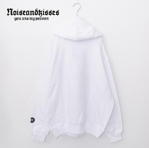 VISION STREET WEAR サテンワッペンパーカー WHITE