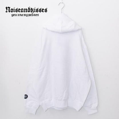 VISION STREET WEAR サテンワッペンパーカー WHITE