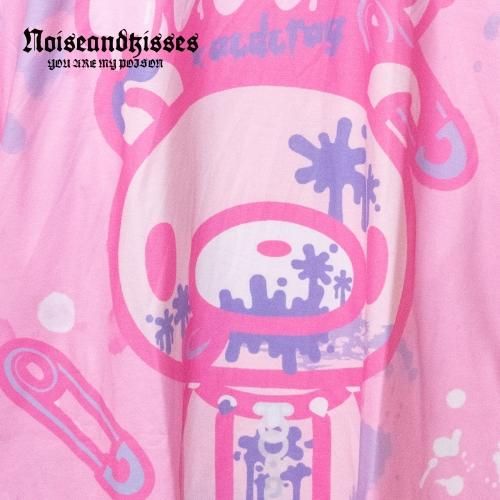 ACDC RAG パステルグルーミー ヒュージTシャツ PINK ピンク
