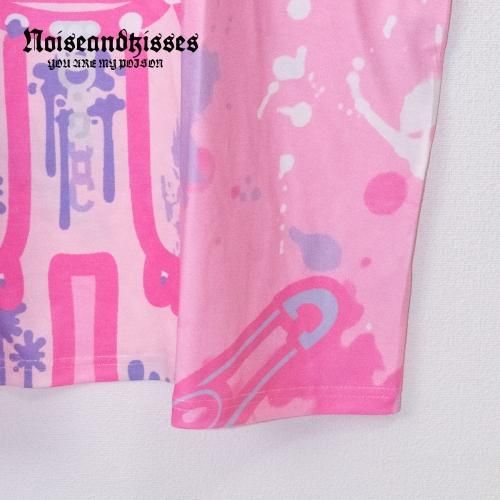 ACDC RAG パステルグルーミー ヒュージTシャツ PINK ピンク