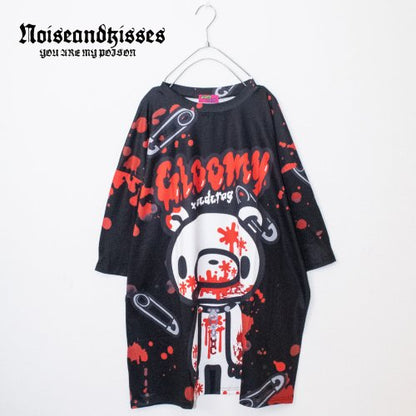 ACDC RAG Dark Gloomy Huge T-shirt Black - YOUAREMYPOISON