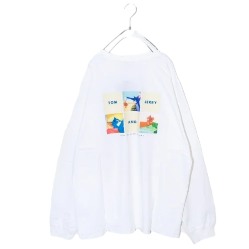 Tom And Jerry L/S T-shirt (3 color) - YOUAREMYPOISON