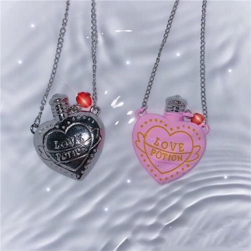 LOVE POTIONボトル ネックレス PINK ピンク