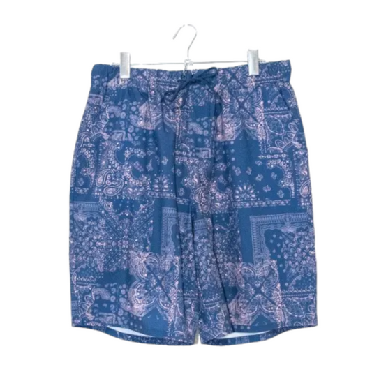 All-over print shorts Bandana Blue