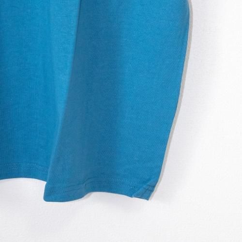 VISION STREET WEAR オーリープリント オーバーサイズ Tシャツ BLUE