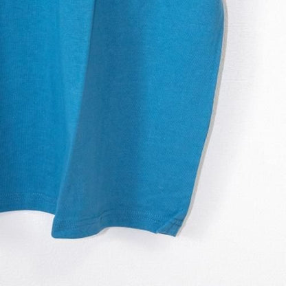 VISION STREET WEAR オーリープリント オーバーサイズ Tシャツ BLUE