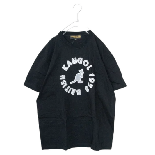 KANGOL Music Circle S/S T-shirt Black - YOU ARE MY POISON