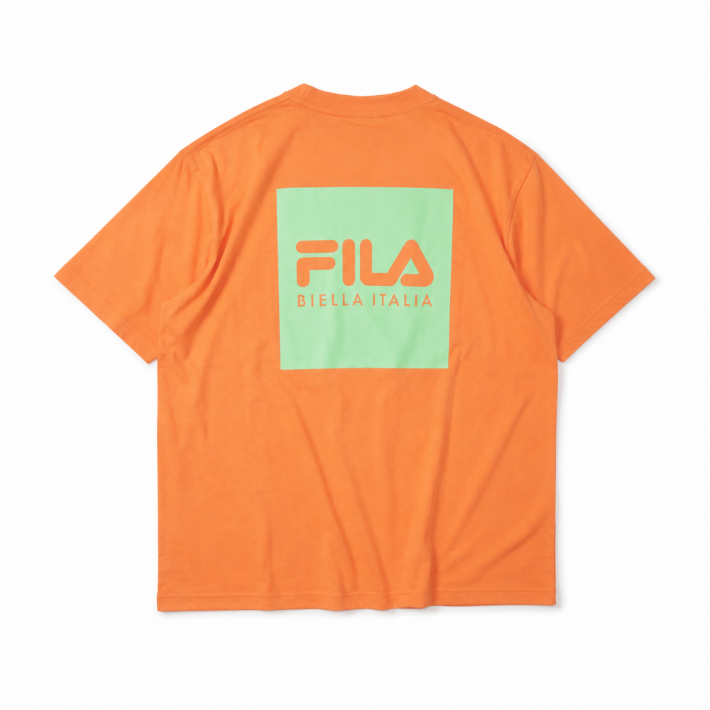 FILA BTS着用モデル Tシャツ ORANGE オレンジ