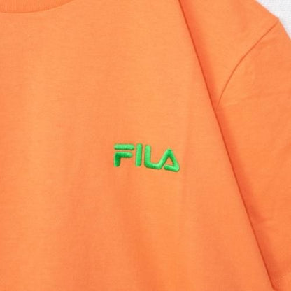 FILA BTS着用モデル Tシャツ ORANGE オレンジ