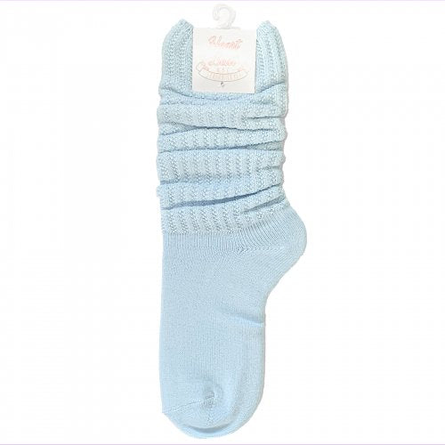30cm Color Loose Socks BLUE
