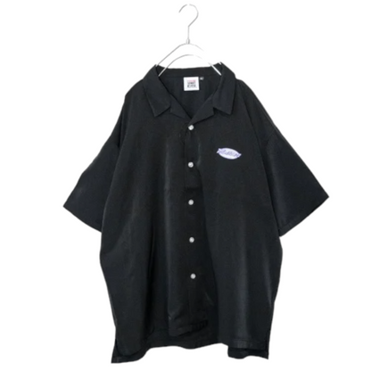VISION STREET WEAR Circle Logo Open Collar S/S Shirt (2 color) - YOU ARE MY POISON