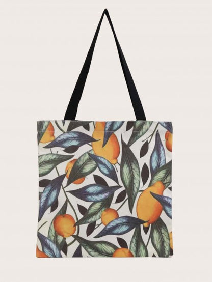 Fruit Tote Bag (White) - YOUAREMYPOISON