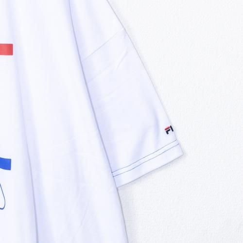 FILA ロゴグラフィック 半袖Tシャツ WHITE