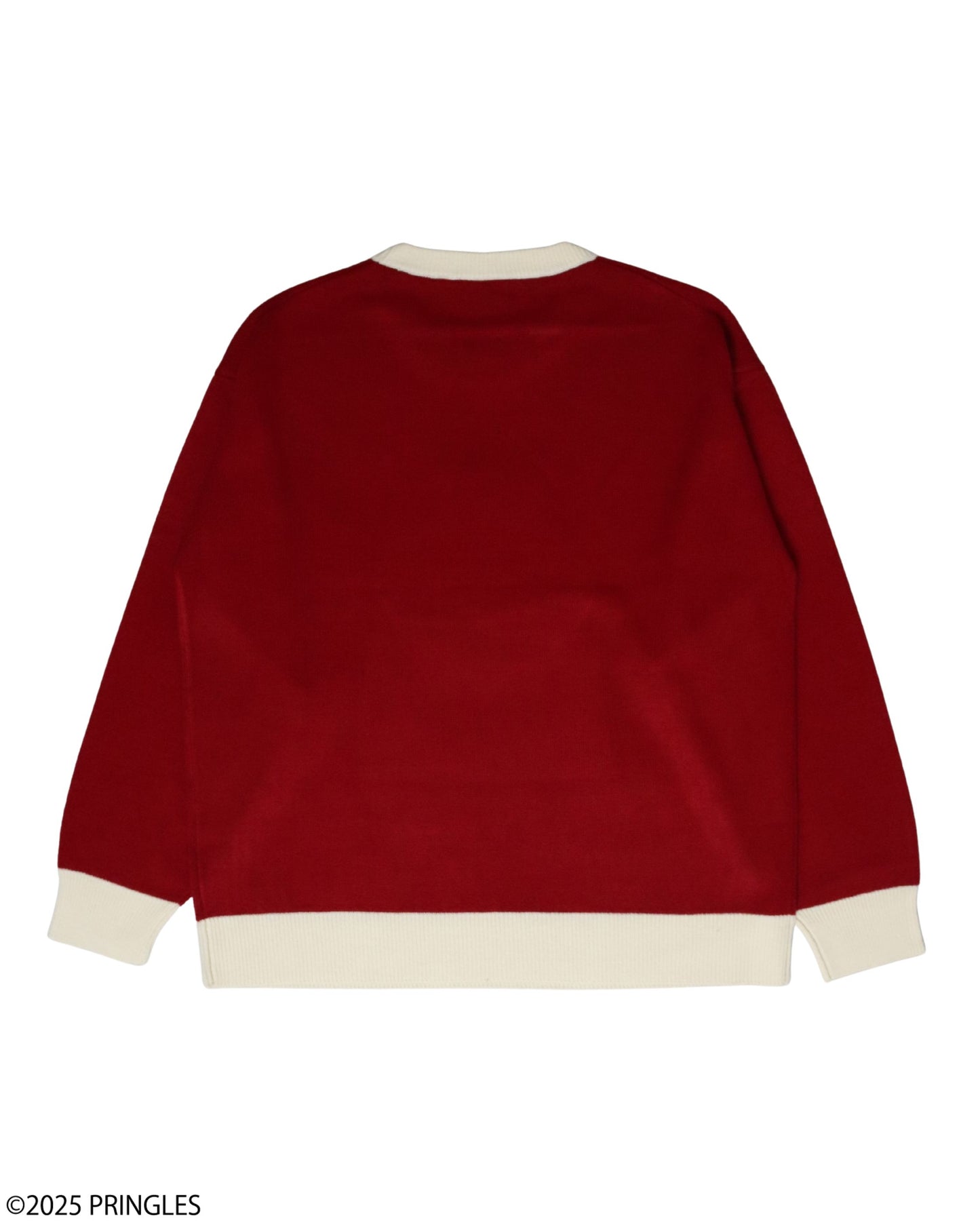 PRINGLES Face Knit, Wine Red