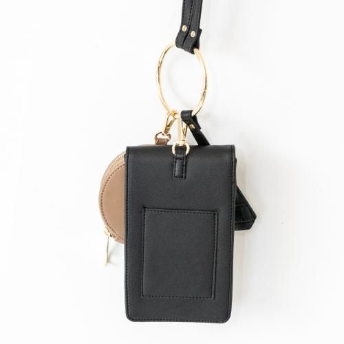 携帯ケース ショルダーバッグ [ヴェラマルチ] BLACK