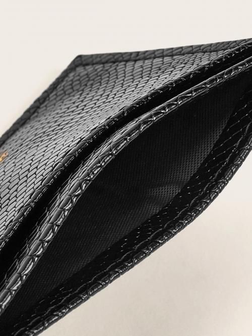 エンボス カードケース BLACK