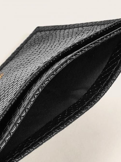 エンボス カードケース BLACK