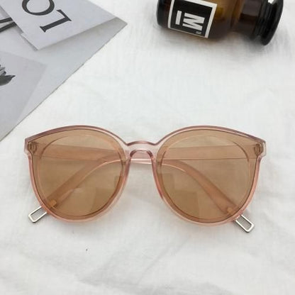 シンプルサングラス Pink Beige