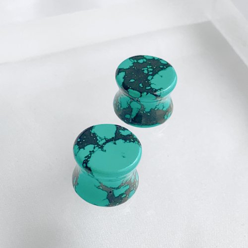 Marble Crack Body Piercing GREEN