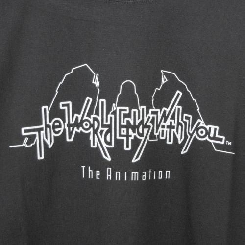 すばらしきこのせかい The Animation コラボレーション Main Logo 半袖Tシャツ BLACK AMSB001