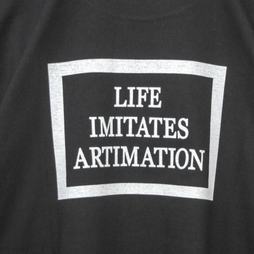 すばらしきこのせかい The Animation コラボレーション Main Logo 半袖Tシャツ BLACK AMSB001