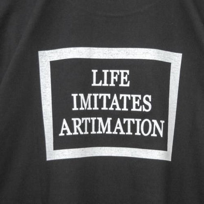 すばらしきこのせかい The Animation コラボレーション Main Logo 半袖Tシャツ BLACK AMSB001