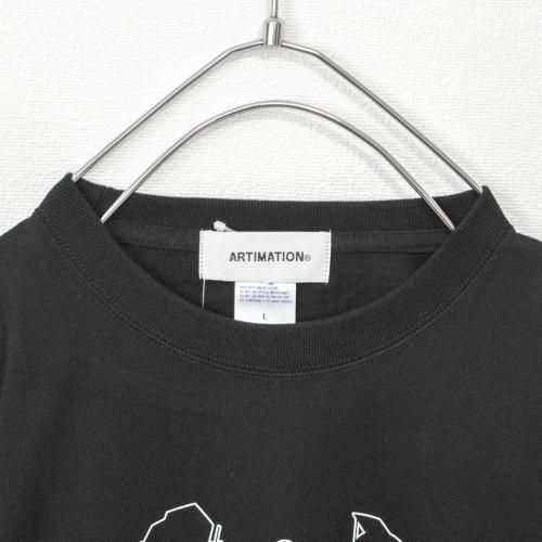 すばらしきこのせかい The Animation コラボレーション Main Logo 半袖Tシャツ BLACK AMSB001