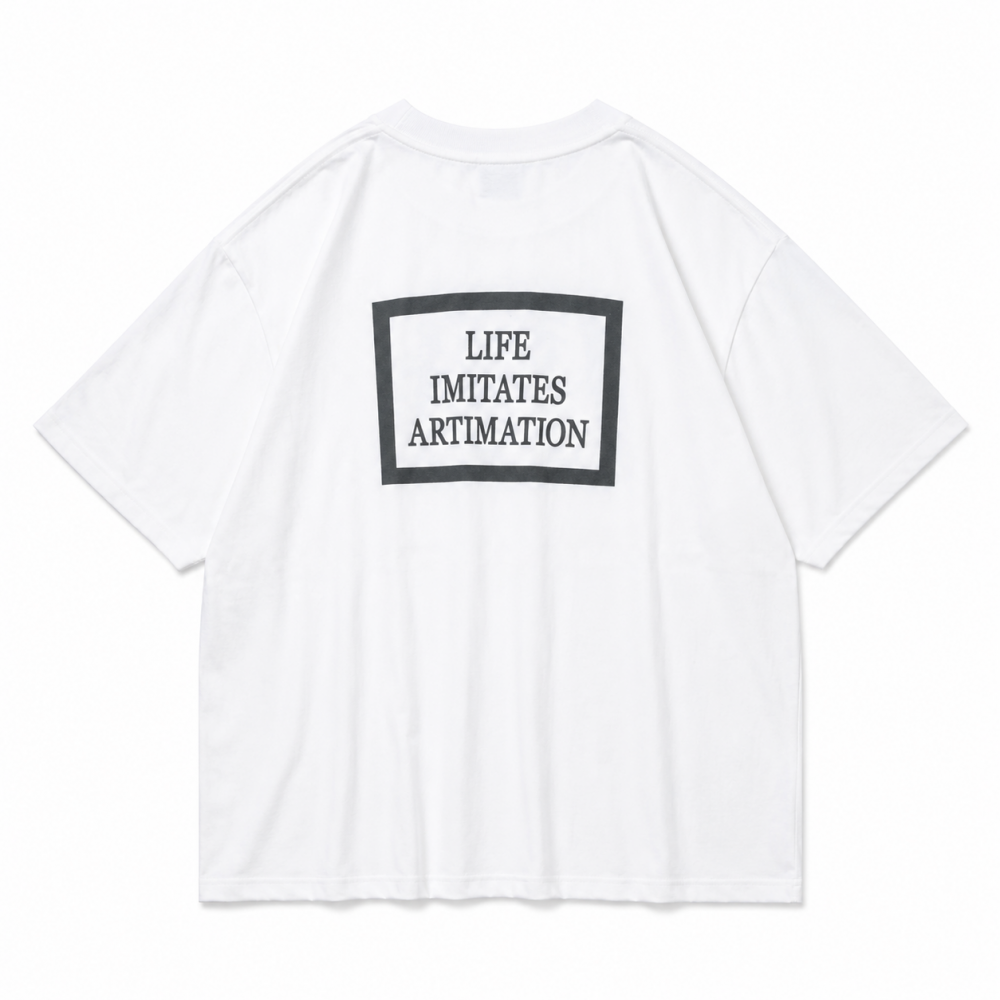すばらしきこのせかい The Animation コラボレーション Main Logo 半袖Tシャツ WHITE AMSB001