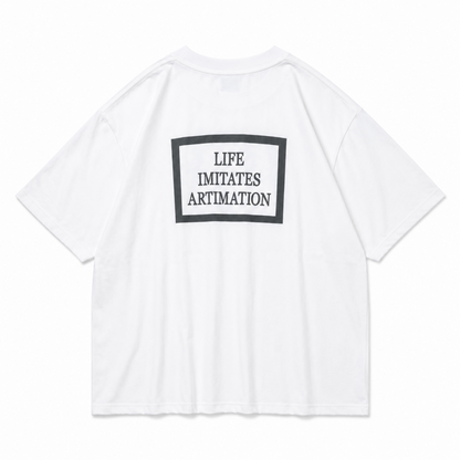 すばらしきこのせかい The Animation コラボレーション Main Logo 半袖Tシャツ WHITE AMSB001