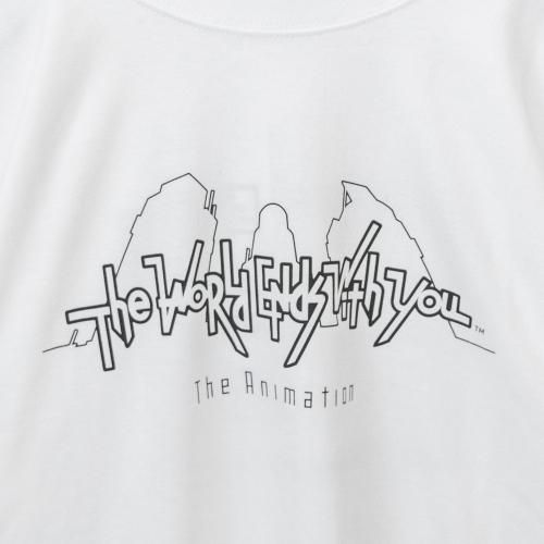 すばらしきこのせかい The Animation コラボレーション Main Logo 半袖Tシャツ WHITE AMSB001